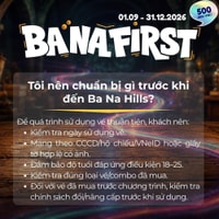 Vé bà nà hill - Hình 2